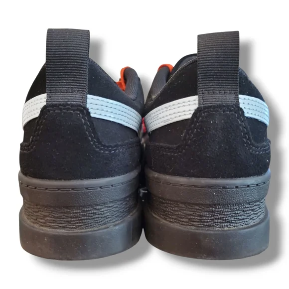 PUMA Mayze SD x Dua Lipa Black/Blue Glow Orange Platform Sneakers Women Size 8½ - Picture 11 of 13